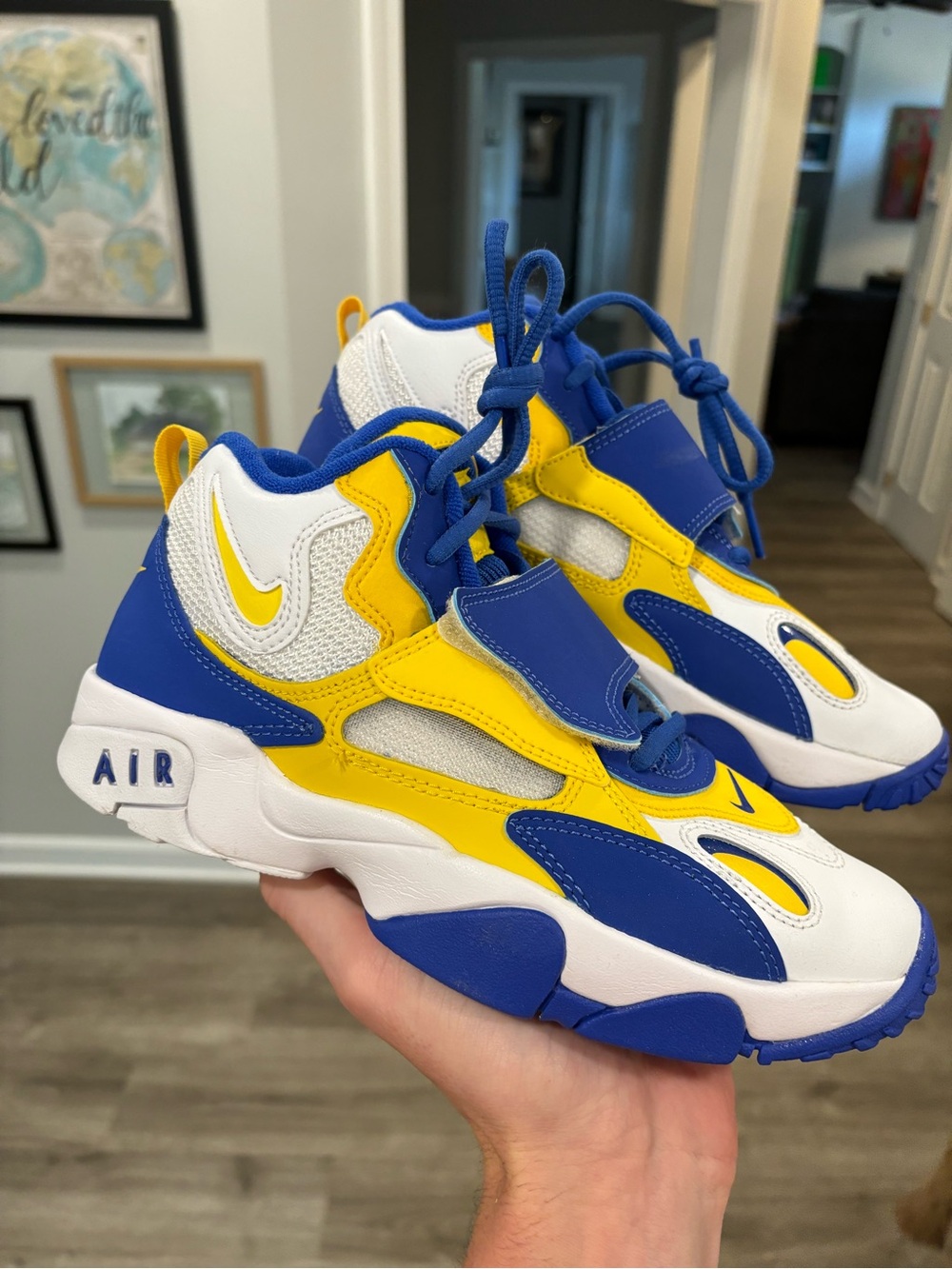 Nike Air Max Speed Turf 'LA Ram' GS Size 4Y (5.5W) BRAND NEW! DZ4448-100